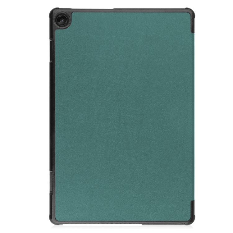 Husă Din LEATHER Pentru Lenovo Tab M10 A 3-a Generație Verde