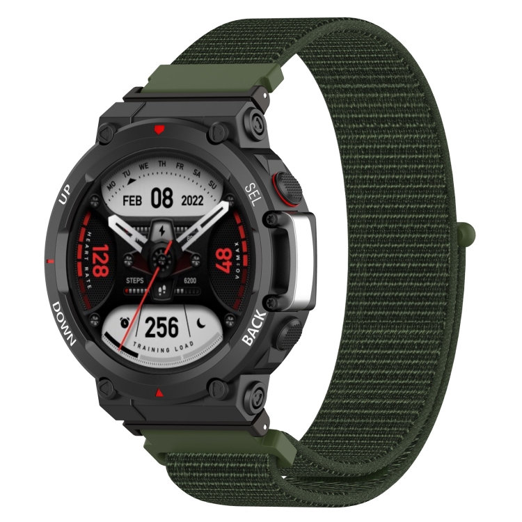 Curea De NYLON înlocuibilă Pentru Amazfit T-Rex 2 Verde