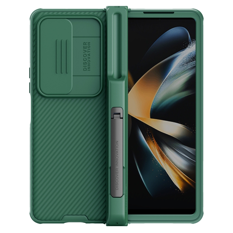 Husă NILLKIN CAM SHIELD PRO Cu Husă Pentru S Pen Samsung Galaxy Z Fold 4 5G Verde