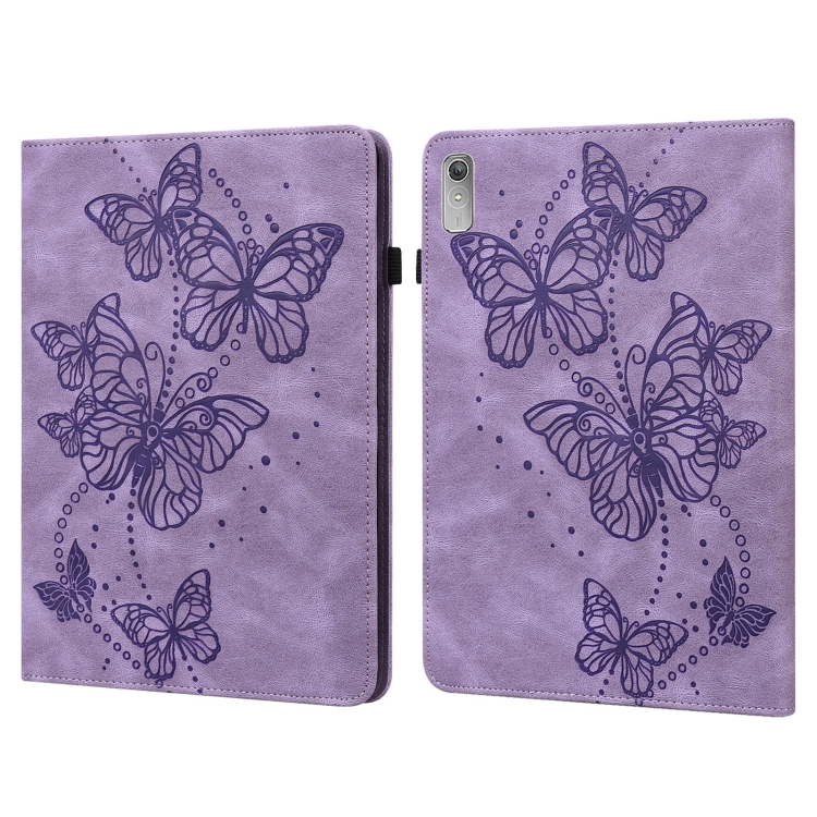 ART BUTTERFLY Husă Rabatabilă Pentru Lenovo Tab P11 Gen 2 Violet