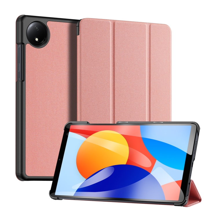 DUX DOMO Husă Rabatabilă Pentru Xiaomi Redmi Pad SE 8.7 Roz