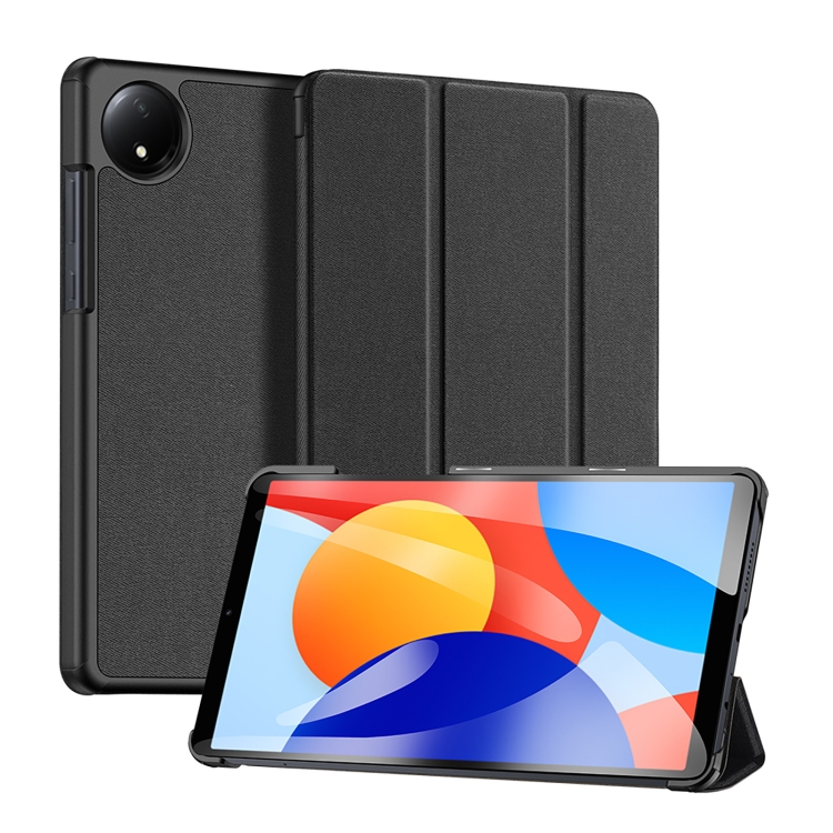 DUX DOMO Husă Rabatabilă Pentru Xiaomi Redmi Pad SE 8.7 Negru