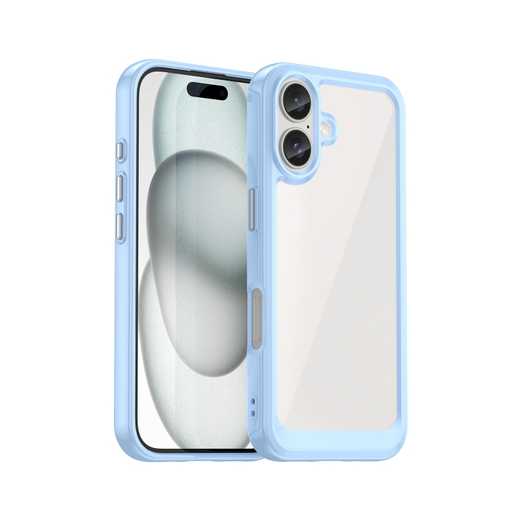 CRYSTAL Husă De Protecție Pentru Apple IPhone 16 Plus Albastru