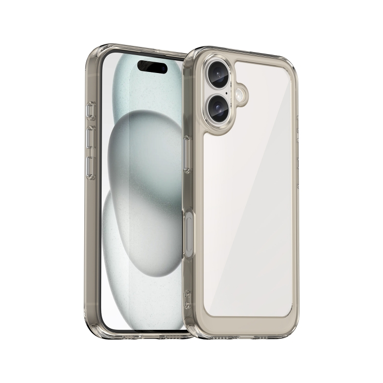 CRYSTAL Husă De Protecție Pentru Apple IPhone 16 Plus Gri