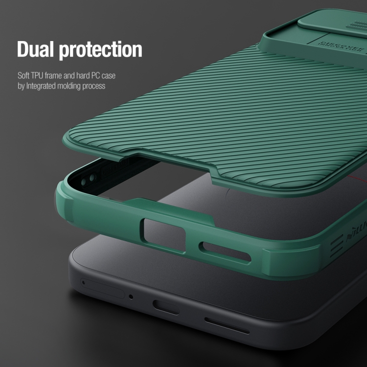 NILLKIN CAMSHIELD PRO Husă Pentru Google Pixel 9 Pro Albastru