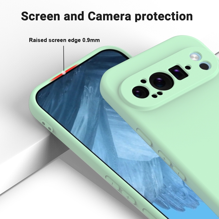 RUBBER Husă De Protecție Pentru Google Pixel 9 Pro XL Verde