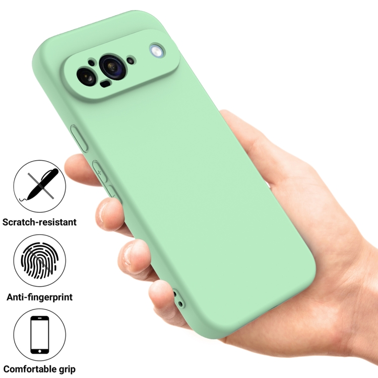 RUBBER Husă De Protecție Pentru Google Pixel 9 Verde