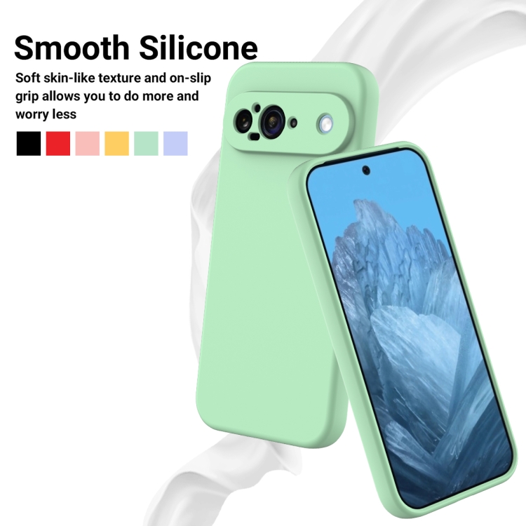 RUBBER Husă De Protecție Pentru Google Pixel 9 Verde