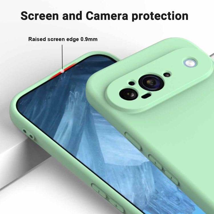 RUBBER Husă De Protecție Pentru Google Pixel 9 Verde