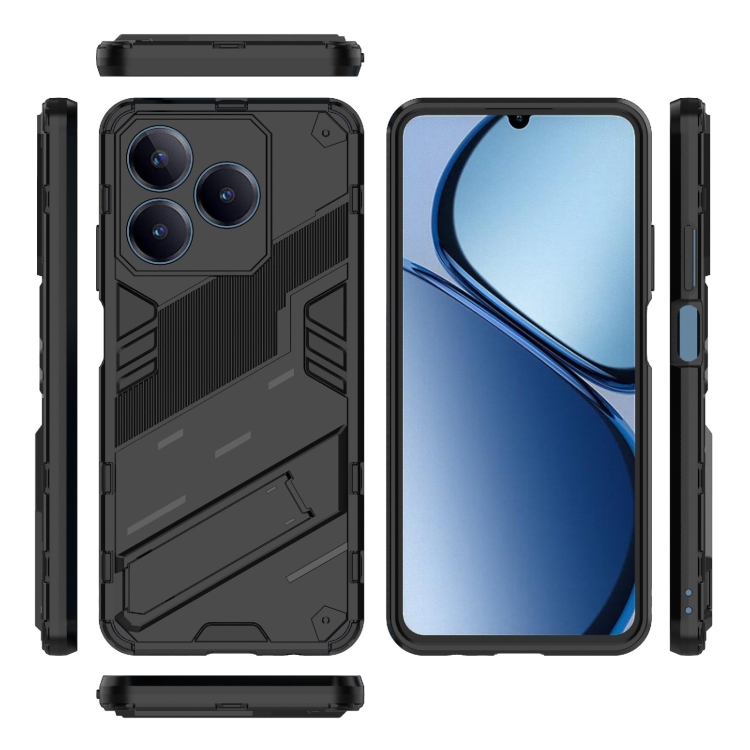 BIB Husă De Protecție Cu Suport Pentru Realme C63 Negru