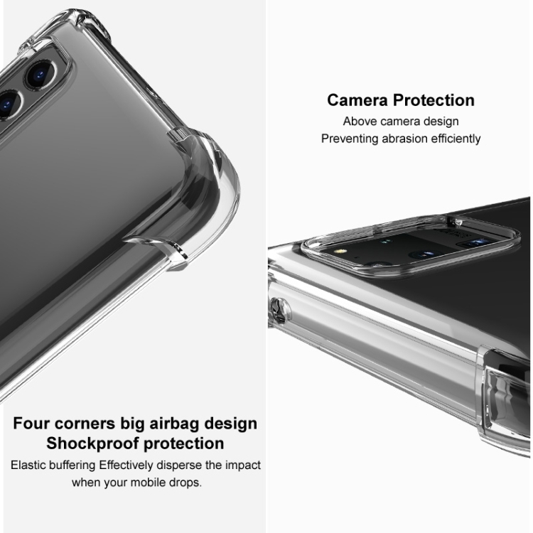 IMAK Husă De Protecție Din Silicon Pentru Motorola Edge 50 Ultra Transparent