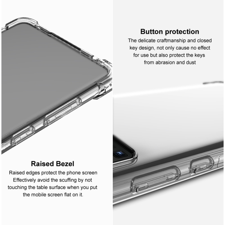 IMAK Husă De Protecție Din Silicon Pentru Motorola Edge 50 Ultra Transparent