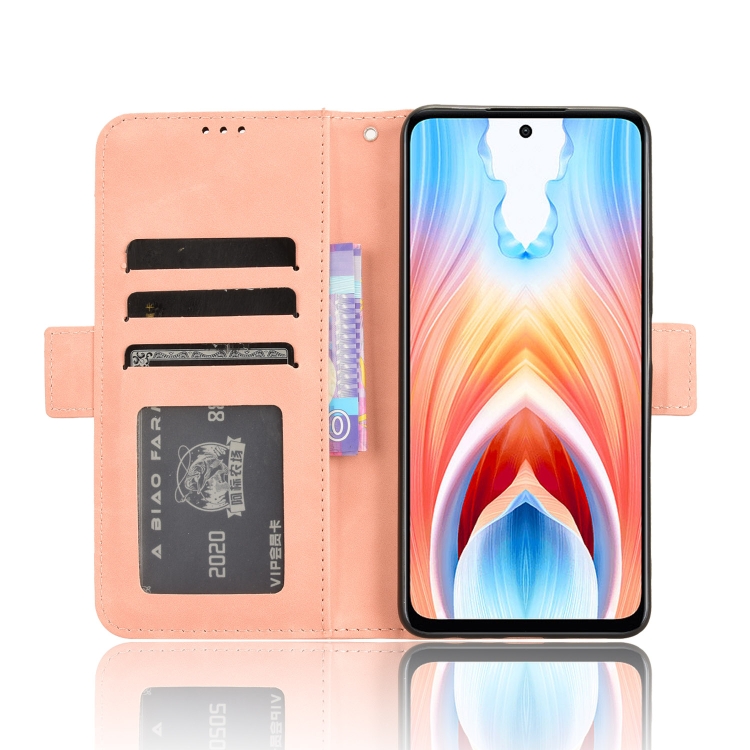 Husa Portofel SLOT Pentru Oppo A79 5G Roz