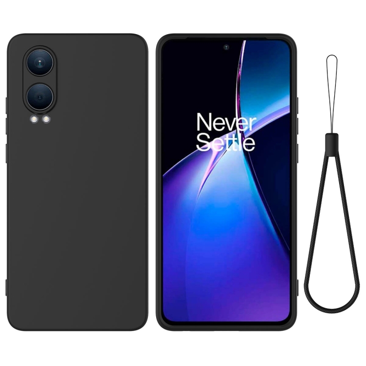 RUBBER Husă De Protecție Pentru OnePlus Nord CE 4 Lite 5G Negru