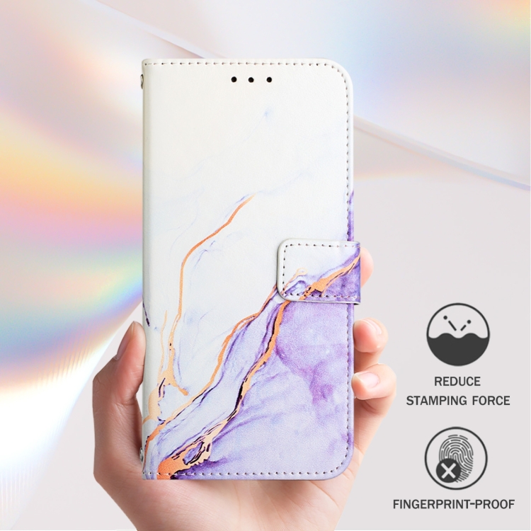 ART MARBLE Husă Portofel Pentru Honor 200 Lite PURPLE