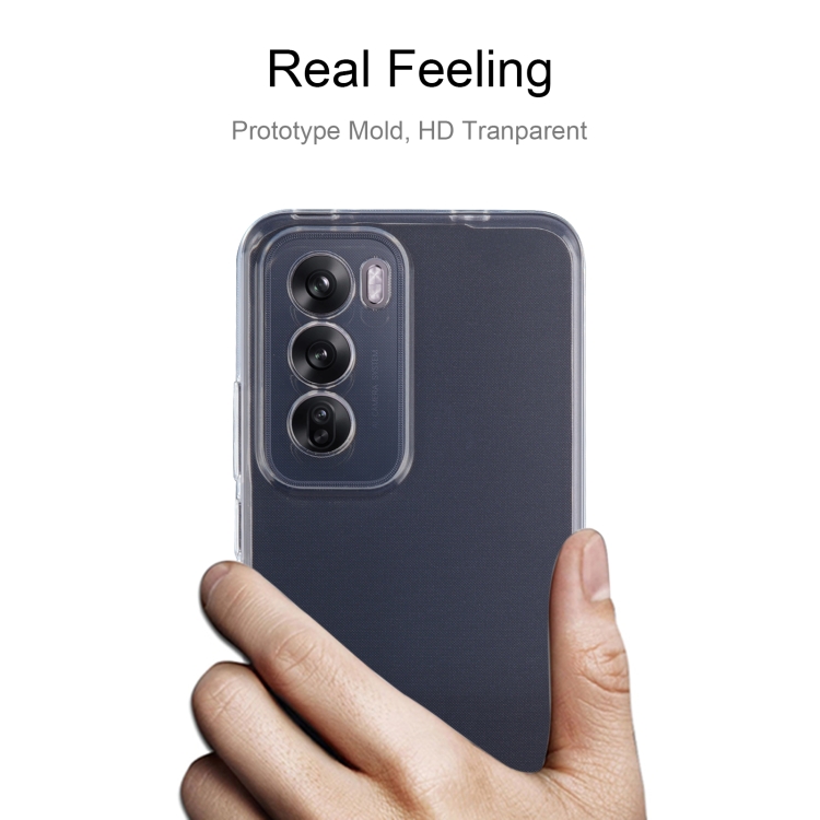 TPU Husă De Protecție Pentru Oppo Reno12 5G Transparent