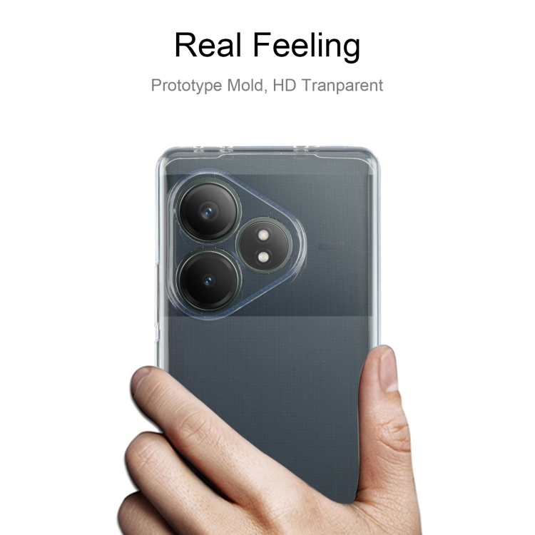 TPU Husă De Protecție Pentru Realme GT 6 / Realme GT 6T Transparent