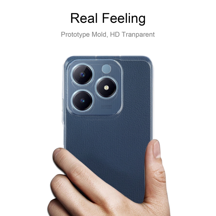 TPU Husă De Protecție Pentru Realme C63 Transparent