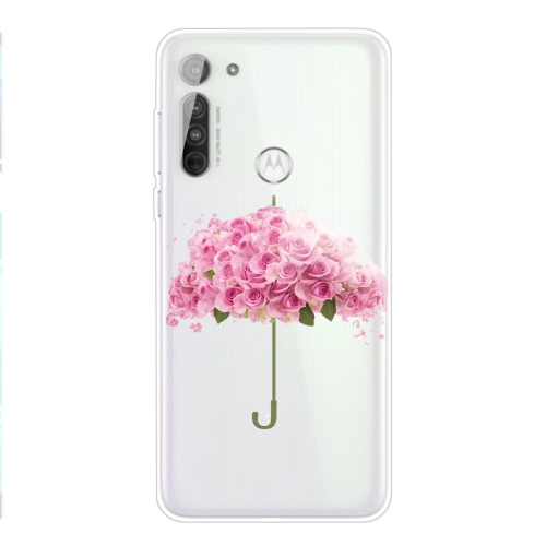 ART Husa din silicon Motorola Moto G8 Power Lite UMBRELLA FLOWER