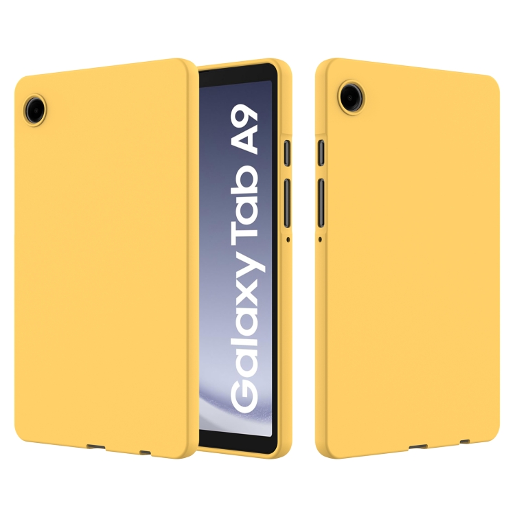 RUBBER Husa De Protectie Pentru Samsung Galaxy Tab A9 Galbena