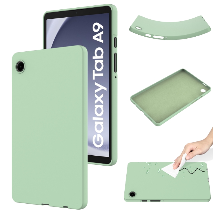 RUBBER Husa De Protectie Pentru Samsung Galaxy Tab A9 Verde