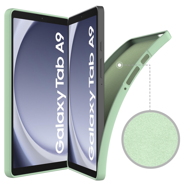 RUBBER Husa De Protectie Pentru Samsung Galaxy Tab A9 Verde