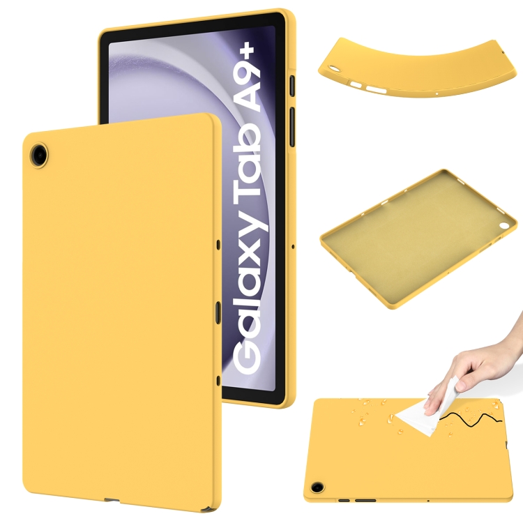 RUBBER De Protectie Pentru Samsung Galaxy Tab A9 Plus Galben