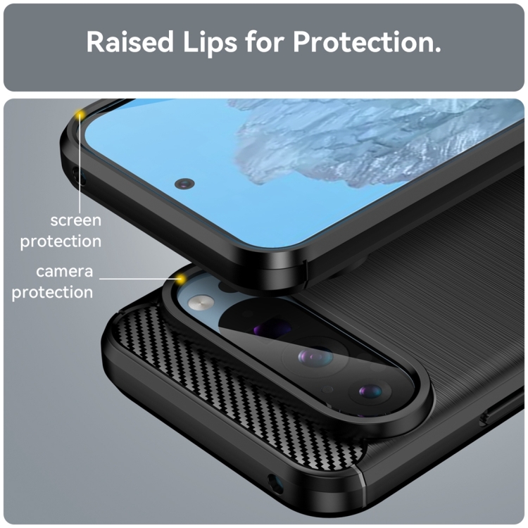 FLEXI TPU Husă De Protecție Google Pixel 9 Pro Negru