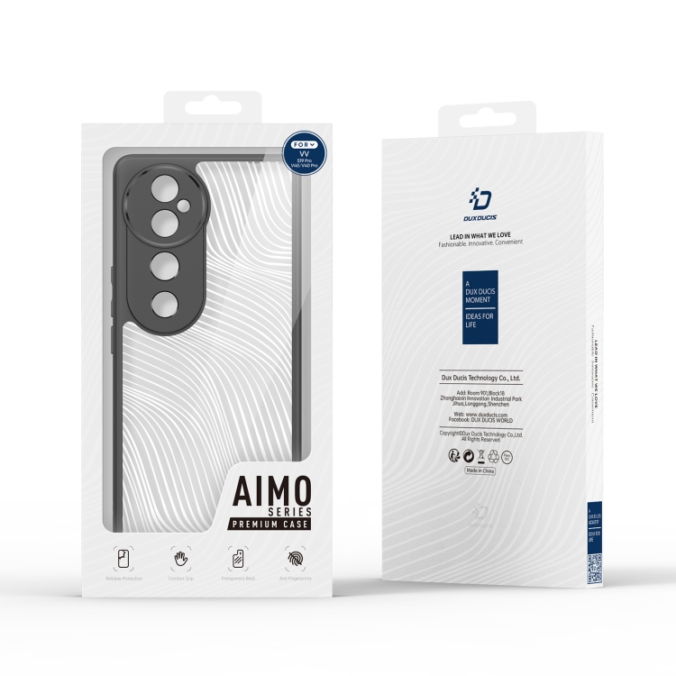 DUX AIMO Husă De Protecție Pentru Vivo V40 5G Neagră