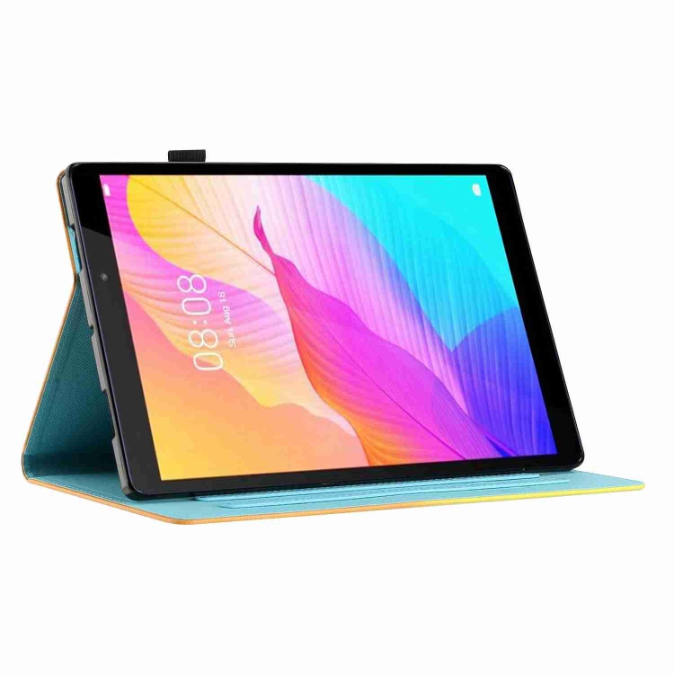 Husă ART Flip Pentru Apple IPad Mini 5 2019 / IPad Mini 4 / 3 / 2 / 1 COLORFUL WOLF