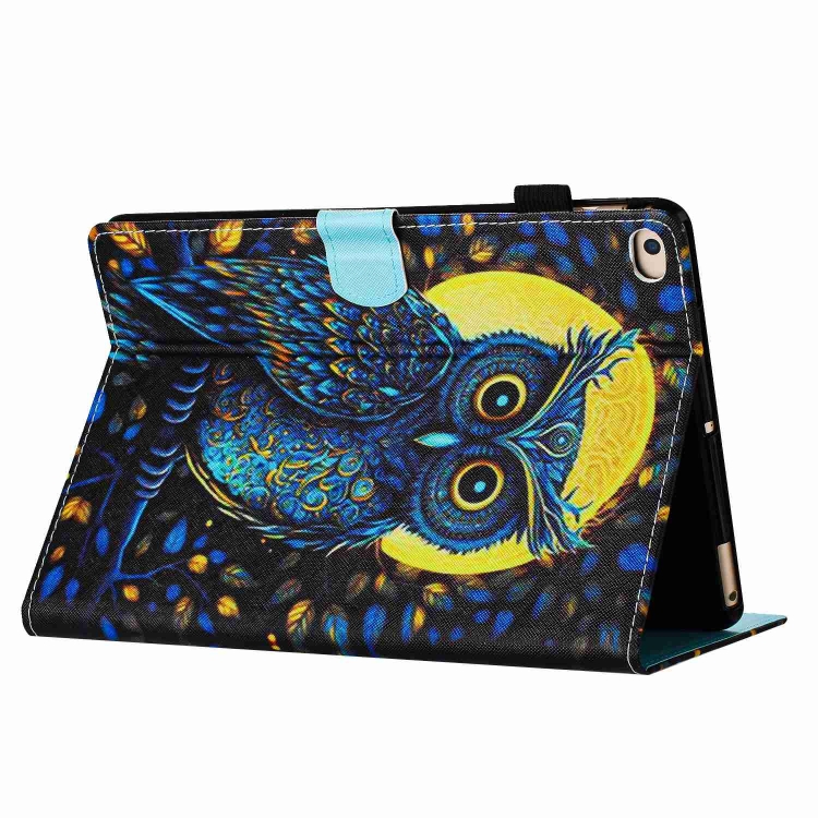 Husă ART Flip Pentru Apple IPad 9.7 (2017) / 9.7 (2018) / IPad Air (1 / 2) BLUE OWL