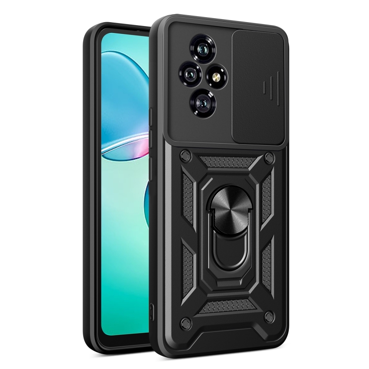 RING CAMERA Capac Cu Suport Pentru Honor 200 Negru