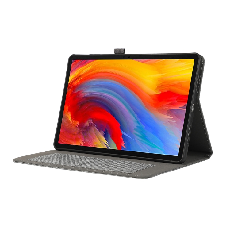 FABRIC Capac Cu Balamale Pentru Lenovo Tab Plus 11,5 Gri