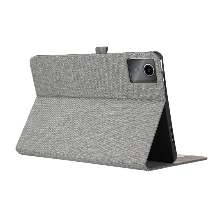 FABRIC Capac Cu Balamale Pentru Lenovo Tab Plus 11,5 Gri