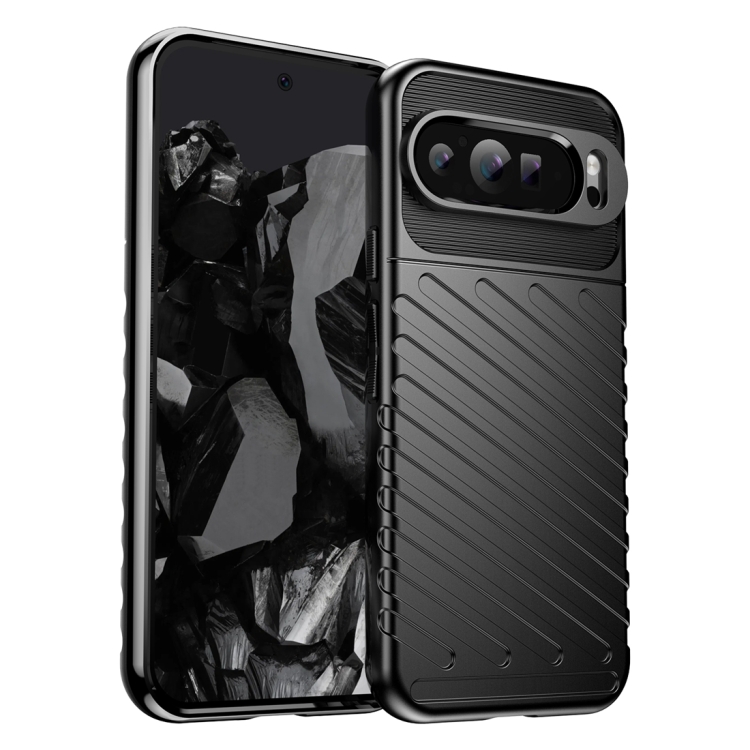 THUNDER Husă De Protecție Google Pixel 9 Pro Negru