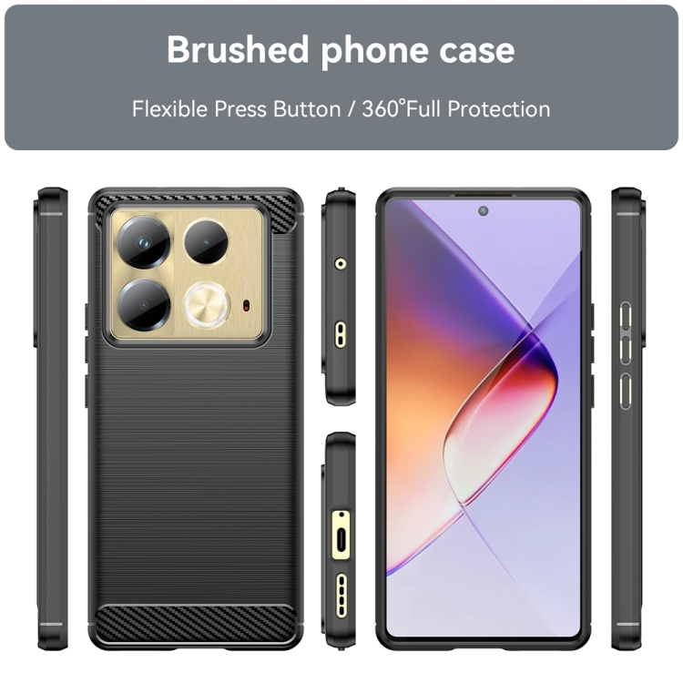 FLEXI TPU Husă De Protecție Infinix Note 40 Negru