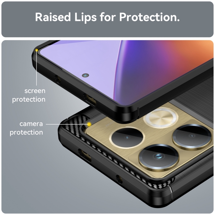 FLEXI TPU Husă De Protecție Infinix Note 40 Negru