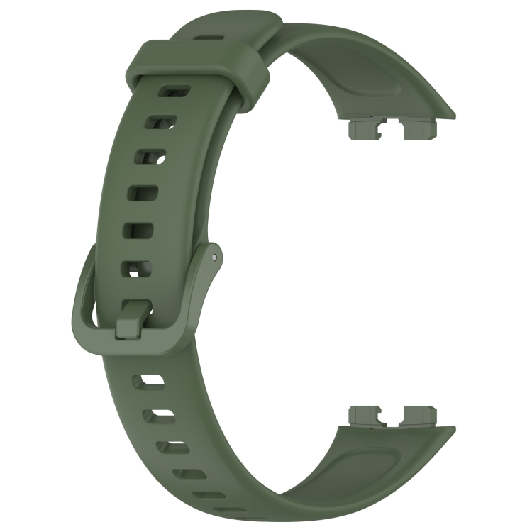 SILICONE Curea înlocuibilă Pentru Huawei Band 9 Verde închis