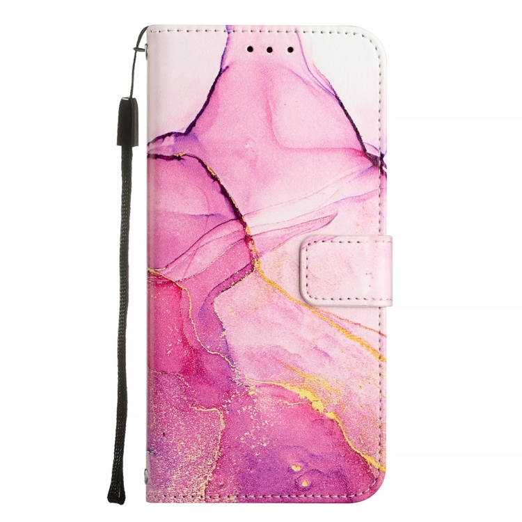 ART MARBLE Husă Portofel Pentru Oppo Reno12 FS 5G PURPLE