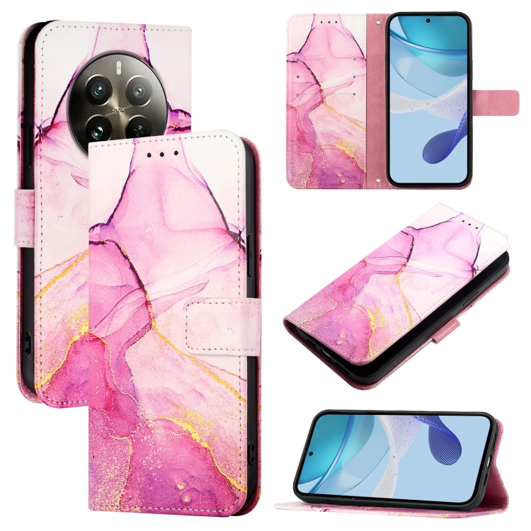 ART MARBLE Husă Portofel Pentru Realme 12 Pro 5G / 12 Pro+ 5G PINK