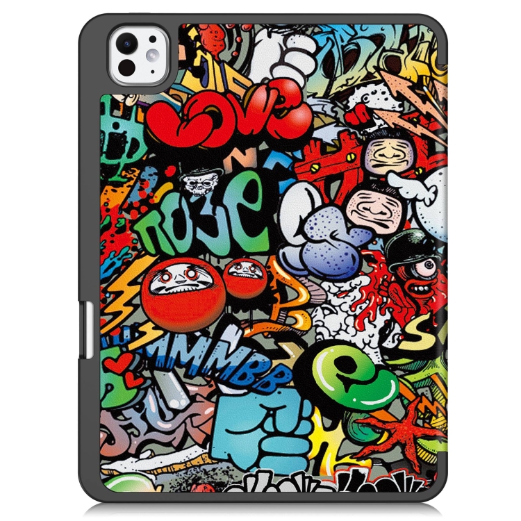 ART Husă Rabatabilă Pentru Apple IPad Pro 11 2024 GRAFFITI