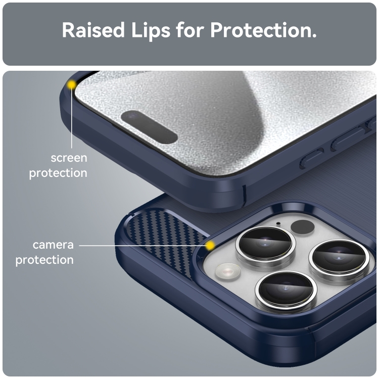 FLEXI TPU Husă De Protecție Apple IPhone 16 Pro Albastru