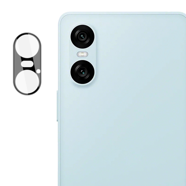 IMAK FULL COVER Sticlă Pentru Camera Sony Xperia 10 VI Negru