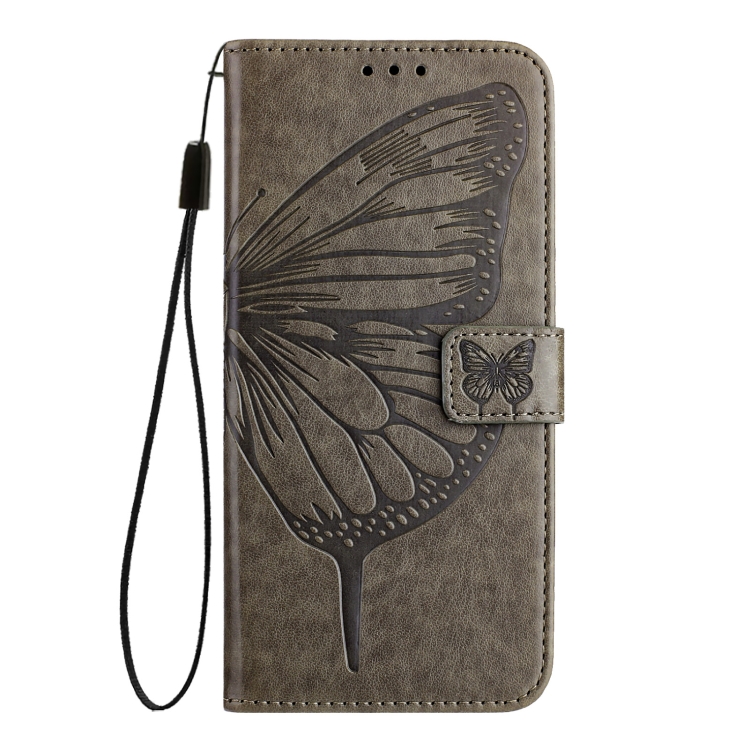 ART BUTTERFLY Husă Portofel Pentru Blackview Shark 8 Gri