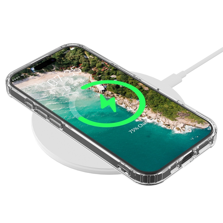 TRANSPARENT MAGSAFE Capac Pentru Apple IPhone 16 Pro Max Transparent