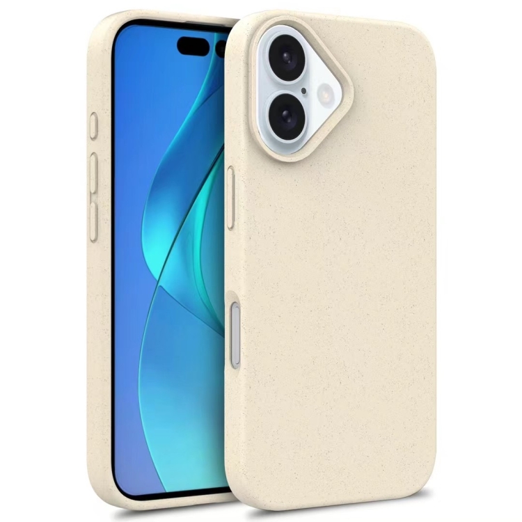 ECO RUBBER Husă De Protecție Apple IPhone 16 Plus Alb