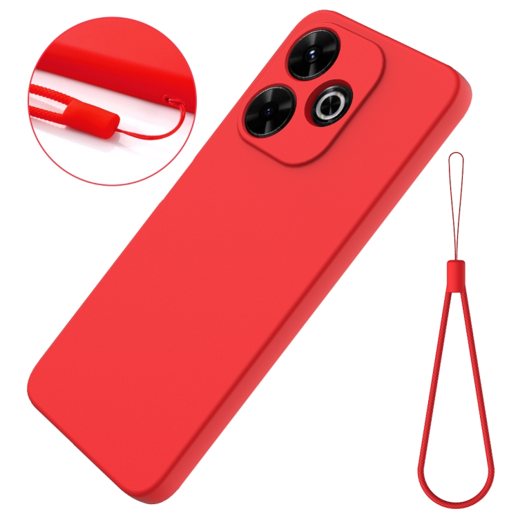 RUBBER Husă De Protecție Pentru Xiaomi Redmi 13 Red