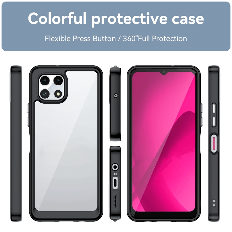 CRYSTAL Husă De Protecție Pentru T Phone 2 Negru