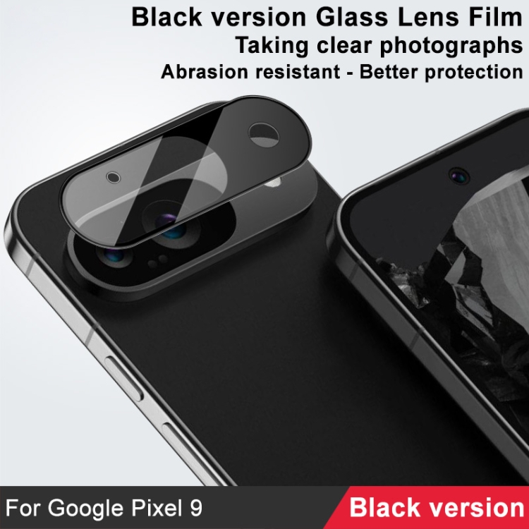 IMAK FULL COVER Sticlă Pentru Cameră Google Pixel 9 BLACK