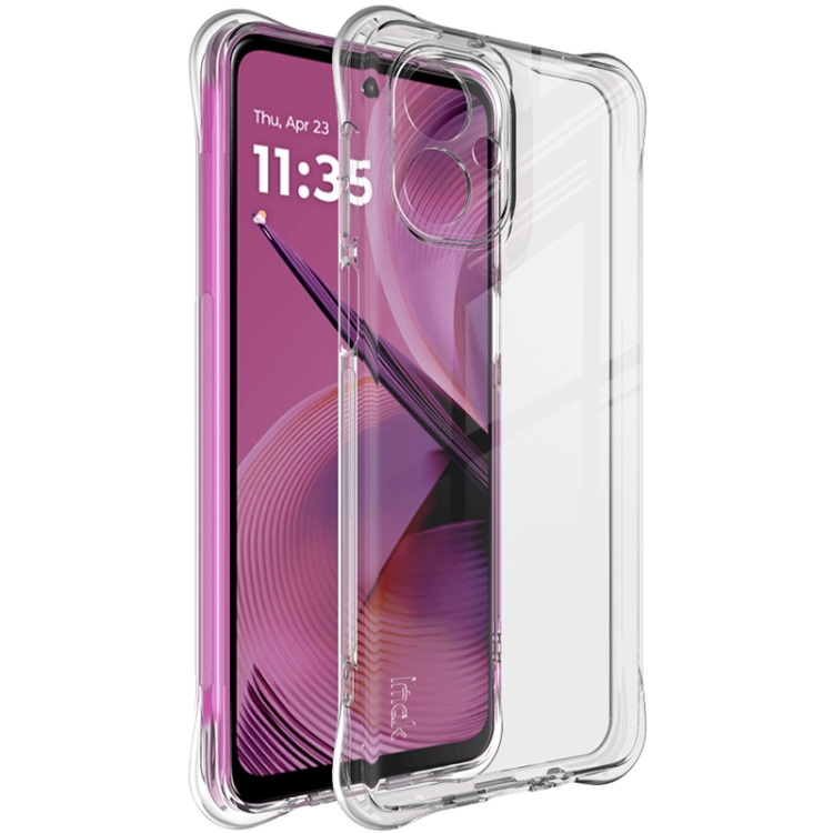 IMAK Capac De Protecție Pentru Motorola Moto G55 5G Transparent